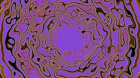 Psychedelic Circular Ripple 2 Stock Footage 90023498