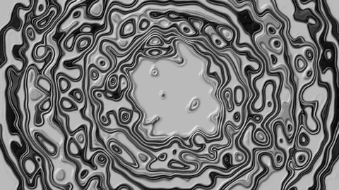 Psychedelic Circular Ripple 6 Stock-Footage 90024896