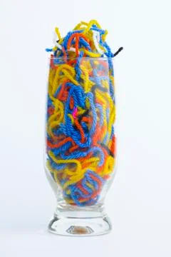 Psychedelic cocktail Stock Photos