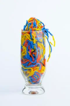 Psychedelic cocktail Stock Photos