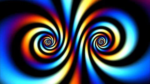 Psychedelic color swirl Video stock 77482864