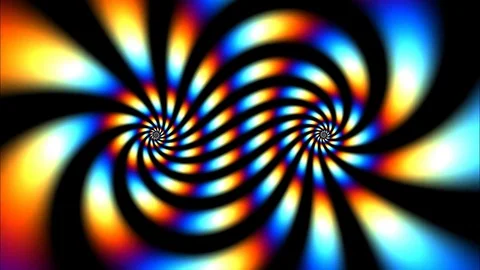 Psychedelic color swirl Video stock 77484356
