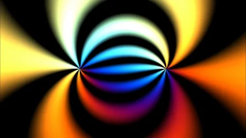 Psychedelic color swirl Video stock 77488708