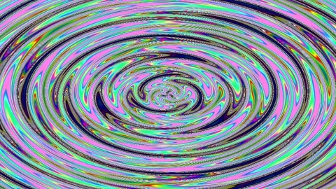 Psychedelic Colorful Liquid Vortex Pattern Background for Abstract Motion G.. Stock Footage 337164185