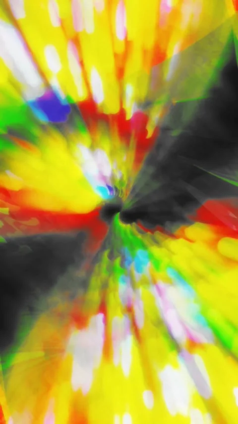 Psychedelic colorful radial light blur background 스톡 동영상 341787914
