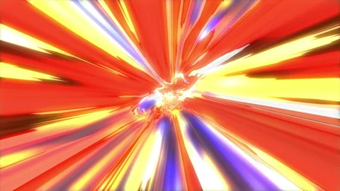 Psychedelic Colors VJ Loop Video stock 194509875