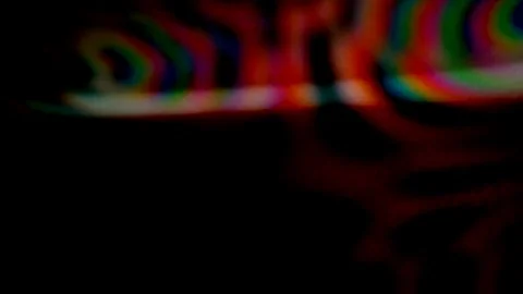 Psychedelic colourful digital abstract screen repetition scan. Repeating Stock Footage 116977071