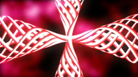 Psychedelic cone rotation Stock Footage 305185