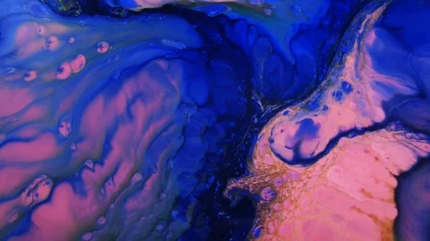 Psychedelic Cosmos Paint Texture 10 Stock Footage 112603245