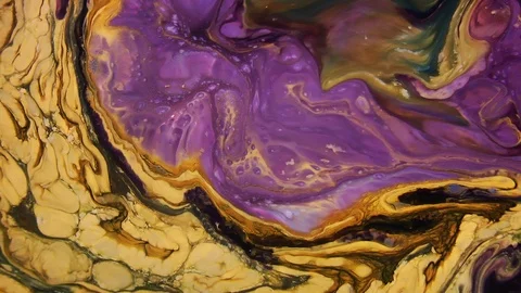 Psychedelic Cosmos Paint Texture 45 Stock Footage 112644083