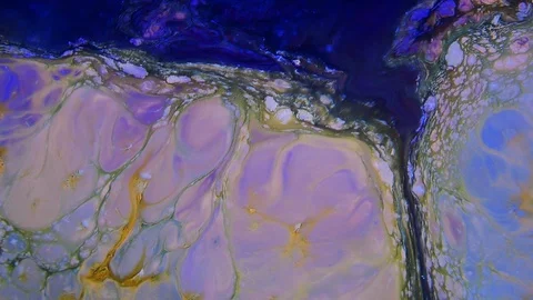Psychedelic Cosmos Paint Texture 48 Stock Footage 112642602