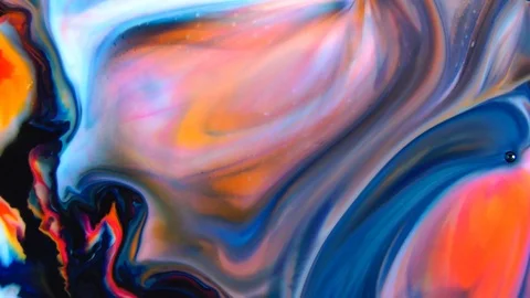 Psychedelic Cosmos Paint Texture 49 Stock Footage 112640018