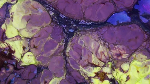 Psychedelic Cosmos Paint Texture 56 Stock Footage 112637779