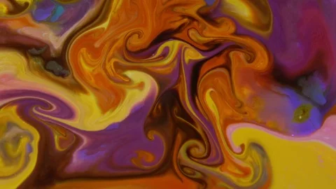 Psychedelic Cosmos Paint Texture Background 15 Stock Footage 114606272