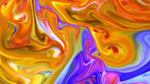 Psychedelic Cosmos Paint Texture Background 21 Stock Footage 114617794