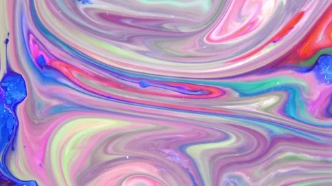 Psychedelic Cosmos Paint Texture Background 26 Stock Footage 114639706