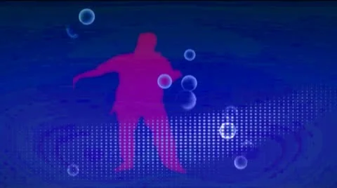 PSYCHEDELIC DANCE 2 G2G Stock Footage 8918386