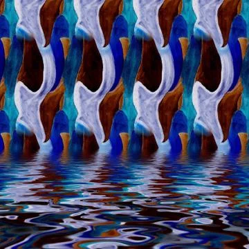 Psychedelic Design Stock Illustration