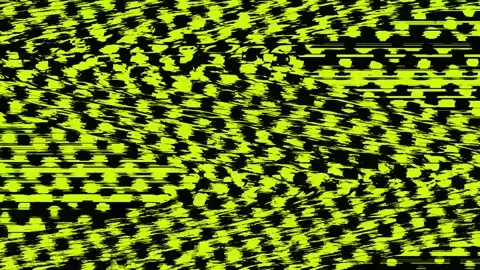 Psychedelic Distortion Loop 4K — Digital Glitch VJ Background Stock Footage 329793129