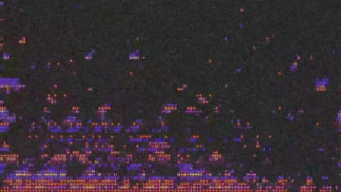 Psychedelic Distortion Loop 4K — Digital Glitch VJ Background Stock Footage 329832624