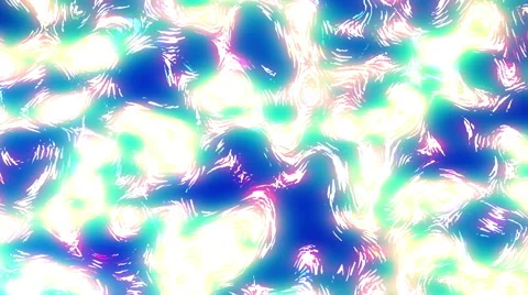 Psychedelic Electric Quantum Space Abstract Glowing Background Loop 1 Stock Footage 49600680