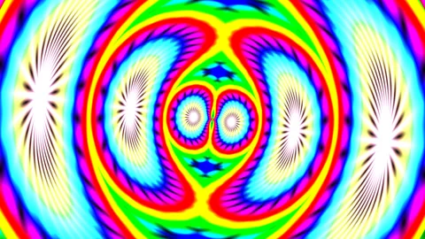 Psychedelic Explosion Growing Things Stock Footage 139713932