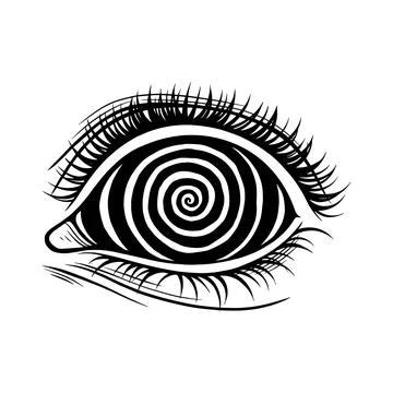 Psychedelic Eye Stock Illustration