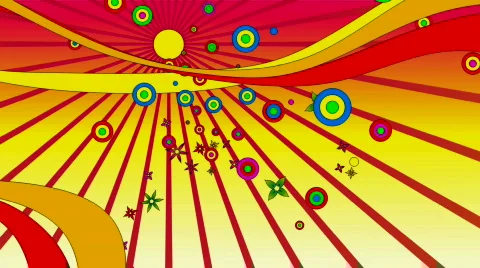 Psychedelic flowerland 2 hd 스톡 동영상 286975