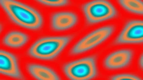 Psychedelic flowing abstract background pattern with vibrant liquid wave colo Stock Footage 337162959