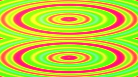Psychedelic flowing abstract background pattern with vibrant digital colors Stock Footage 339789172