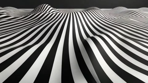 Psychedelic Flowing Liquid Patterns - Vibrant Abstract 4K Animation Loop Stock Footage 306130440