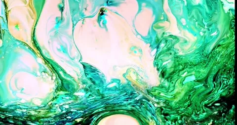 Psychedelic fluid art abstract motion background 스톡 동영상 341402779
