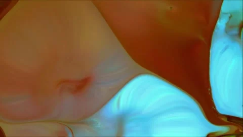 Psychedelic fluid art abstract motion background Stock Footage 341403922