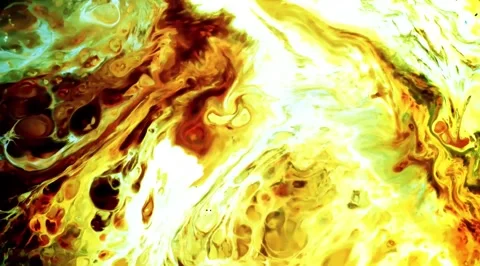 Psychedelic fluid art abstract motion background Stock Footage 341404164