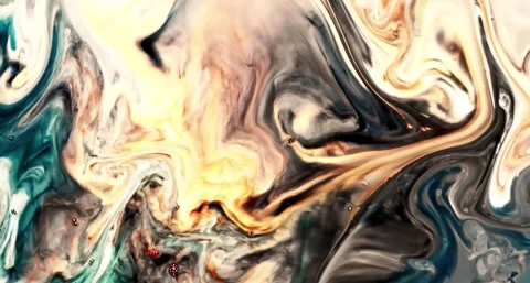 Psychedelic fluid art abstract motion background 動画素材 341539503