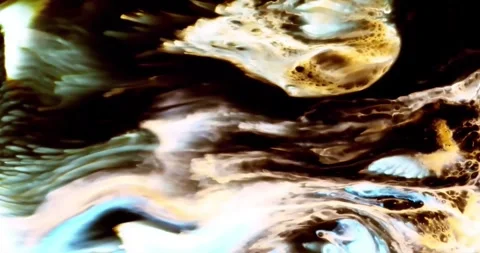 Psychedelic fluid art abstract motion background Video stock 341539687