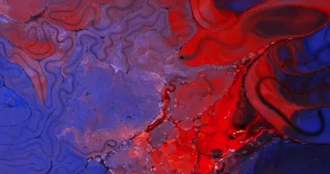 Psychedelic fluid art abstract motion background 動画素材 341539795
