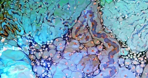 Psychedelic fluid art abstract motion background 스톡 동영상 341539841