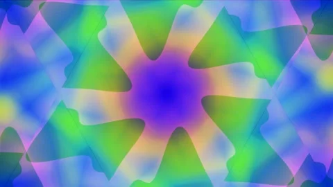 Psychedelic fluid gradient abstract art background with vibrant color waves.. Stock Footage 339494930