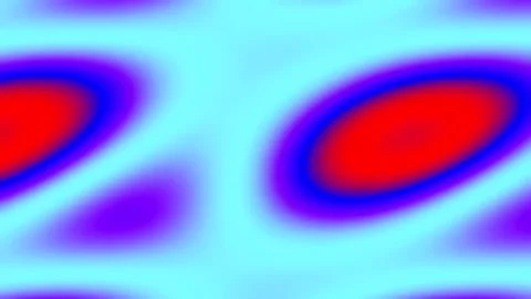 Psychedelic fluid wave animation with flowing gradient blues on striking re.. Stock Footage 341057813