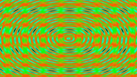 Psychedelic fluid wave background with vibrant abstract repeating patterns Stock Footage 342158946