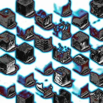 Psychedelic form Illustrazione stock