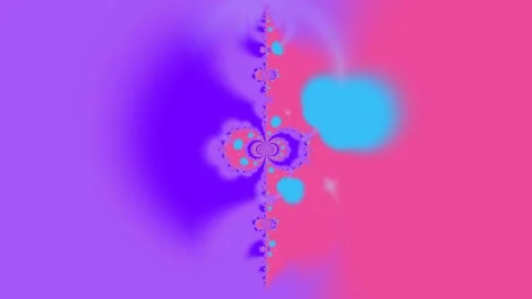 Psychedelic Fractal Mandelbrot Loop Background Stock-Footage 347959887