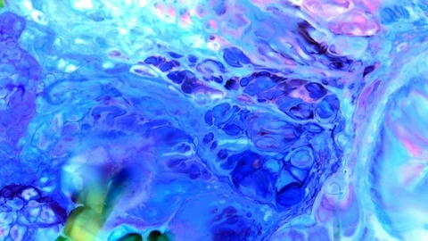 Psychedelic Galactic Paint Texture Background 270 스톡 동영상 124624502