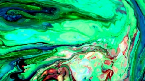 Psychedelic Galactic Paint Texture Background 287 Stock Footage 124697055