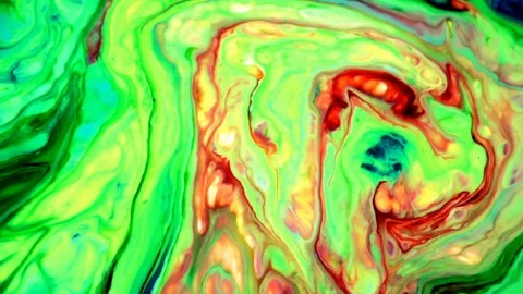 Psychedelic Galactic Paint Texture Background 289 Stock Footage 124698225
