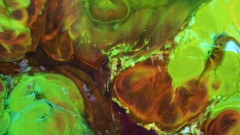 Psychedelic Galactic Paint Texture Background 294 Stock Footage 124723599