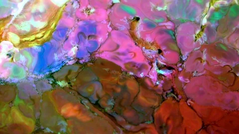 Psychedelic Galactic Paint Texture Background 293 Stock Footage 124723648