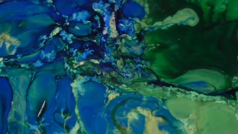 Psychedelic Galactic Paint Texture Background 305 Stock Footage 124724708