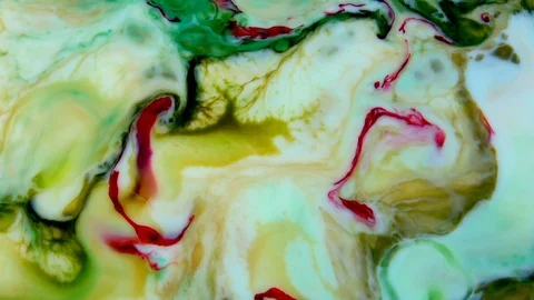 Psychedelic Galactic Paint Texture Background 291 Stock Footage 124729891